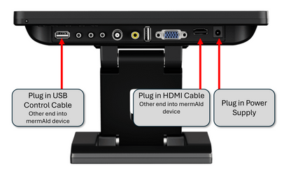 mermAId Touchscreen Display - Standard Brightness